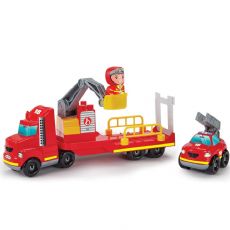 Paloauto ajoneuvoilla & figuurilla