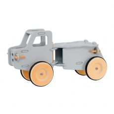 Moover Ride-on Dump Truck vaaleanharmaa