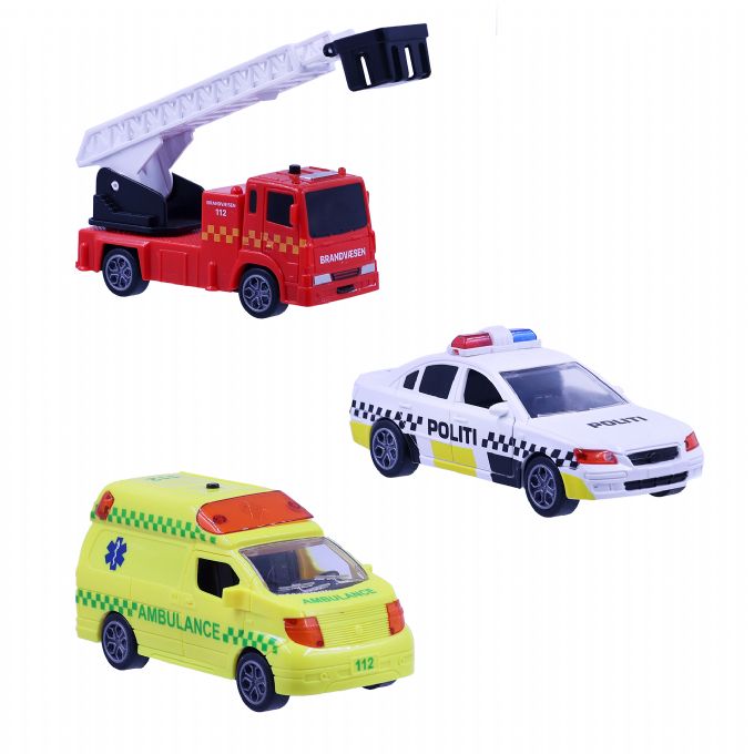 Pelastusajoneuvot 3kpl, vedettävä version 6