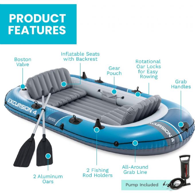Intex Excursion 4 -kumivene version 3