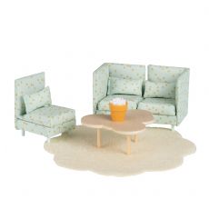 Lundby lounge-olohuone 3 istuinosalla