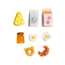 Lundby-aamiaissetti juustolla, maidolla ja kananmu