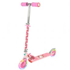 Hello Kitty -potkulauta, jossa on valot py�riss�