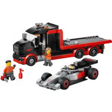 F1-n�yttelyrekka ja Audi F1 -kilpa-auto
