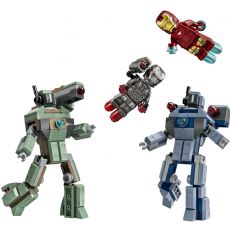 Iron Man ja War Machine Hammer Droneja vastaan