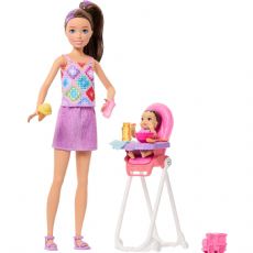 Barbie Skipper Babysitters -leikkisetti, korkea