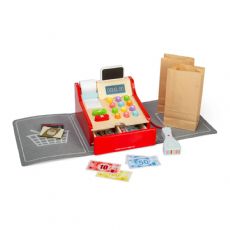 Bigjigs puinen kassakone