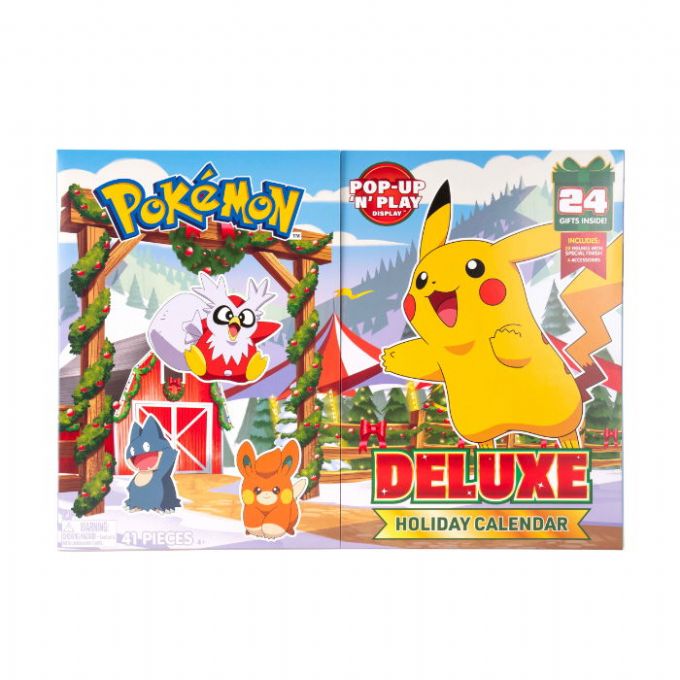 Pokmon Deluxe Joulukalenteri 2025 version 1